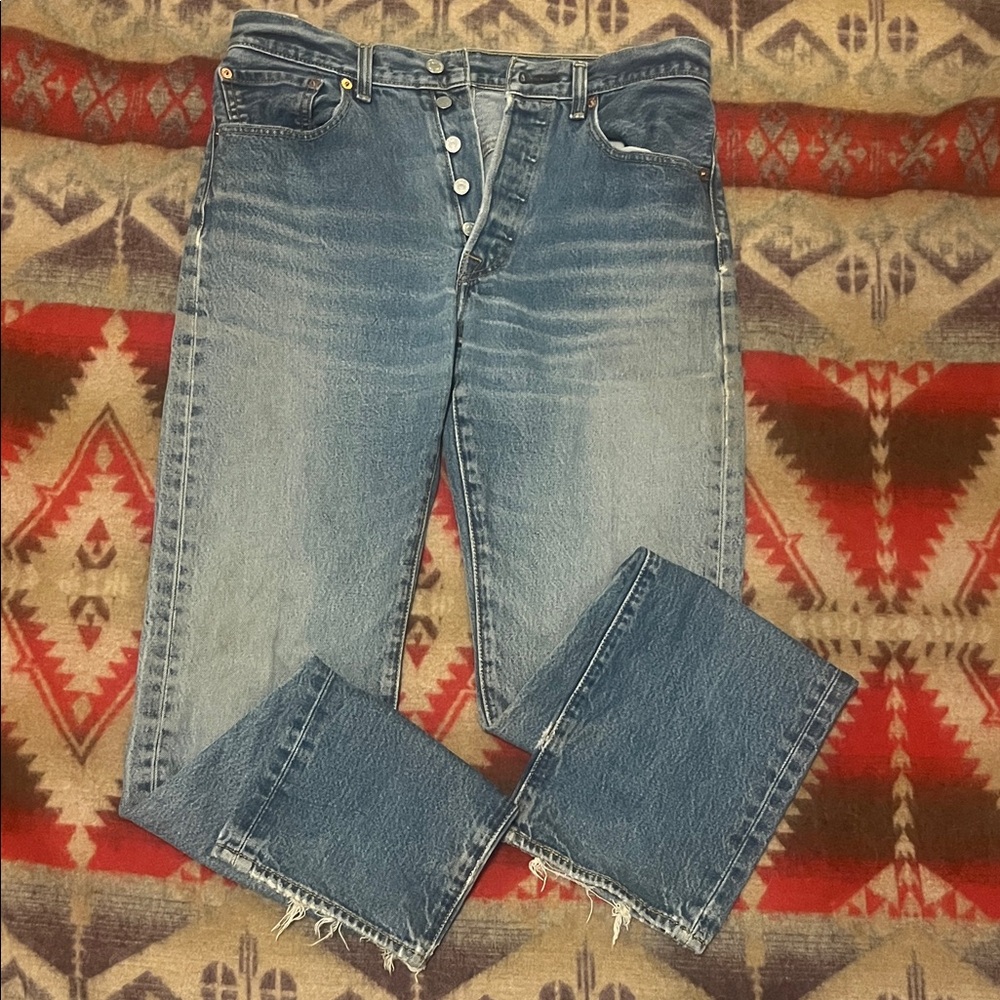 Levi's Men's Straight Blue Jeans
